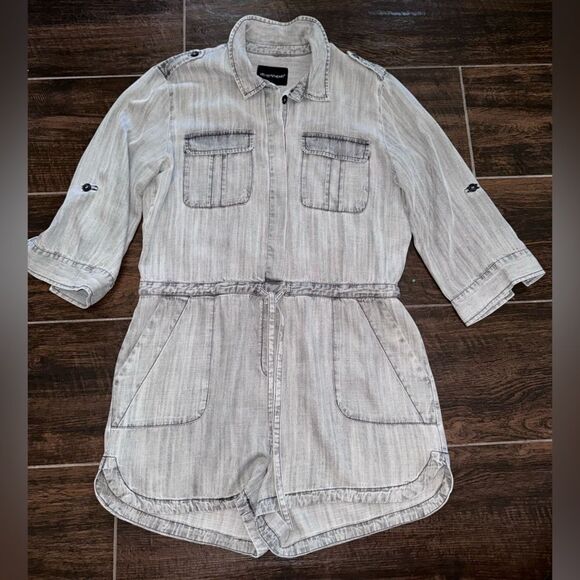 Velvet Heart utility style romper - Picture 1 of 16
